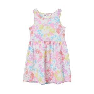 H&M girls size 6X-7 tie-dyed dress